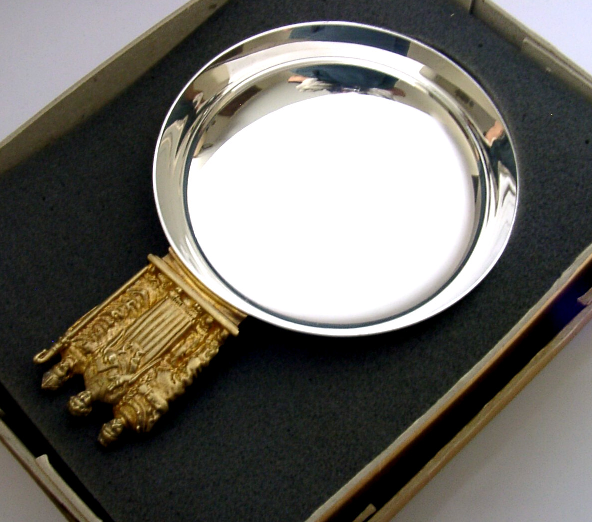 HEAVY 214g STERLING SILVER WINCHESTER CATHEDRAL BOWL 1979 AURUM HECTOR MILLER