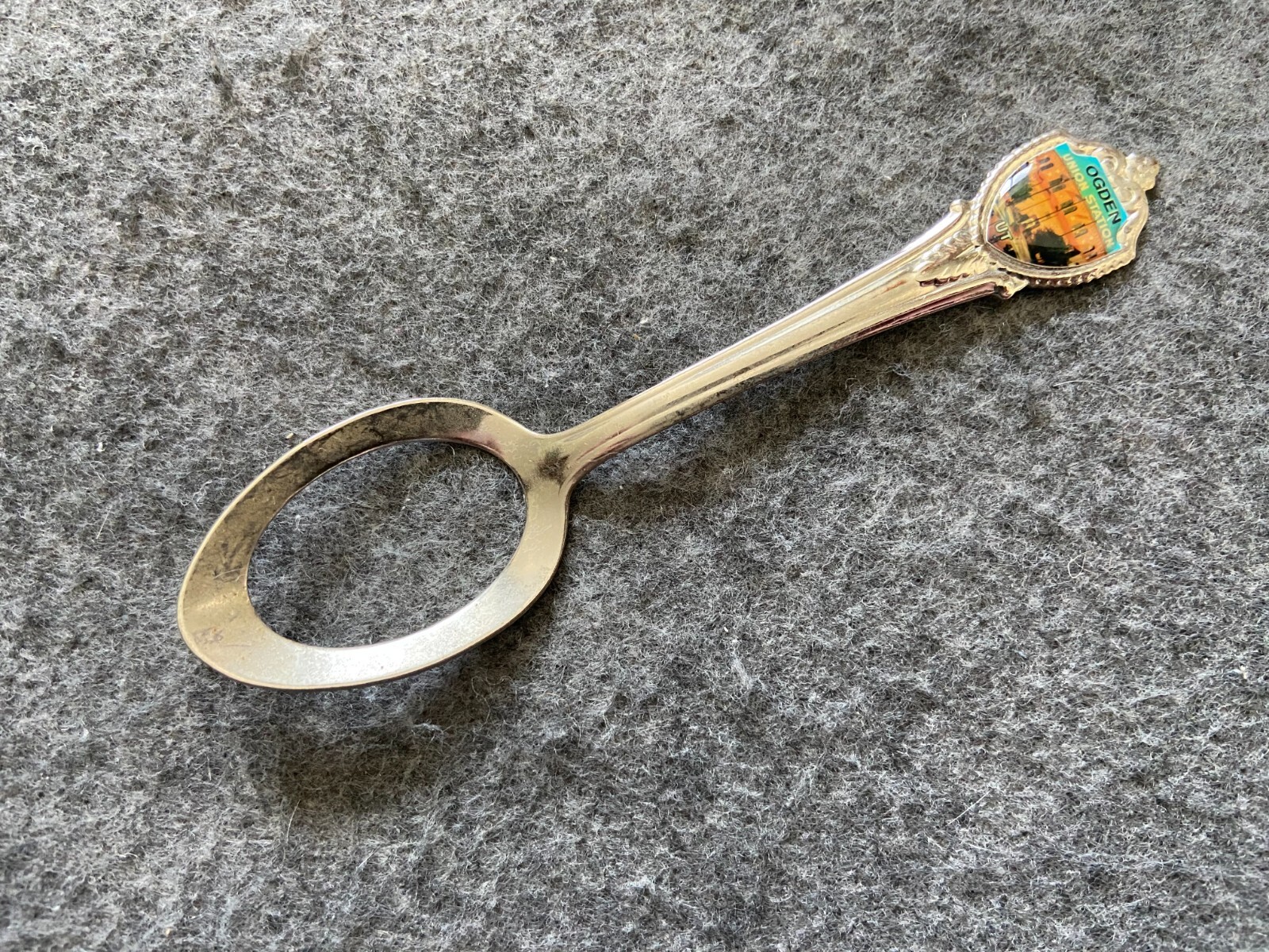 Ogden Union Station, Utah Vintage Souvenir Spoon