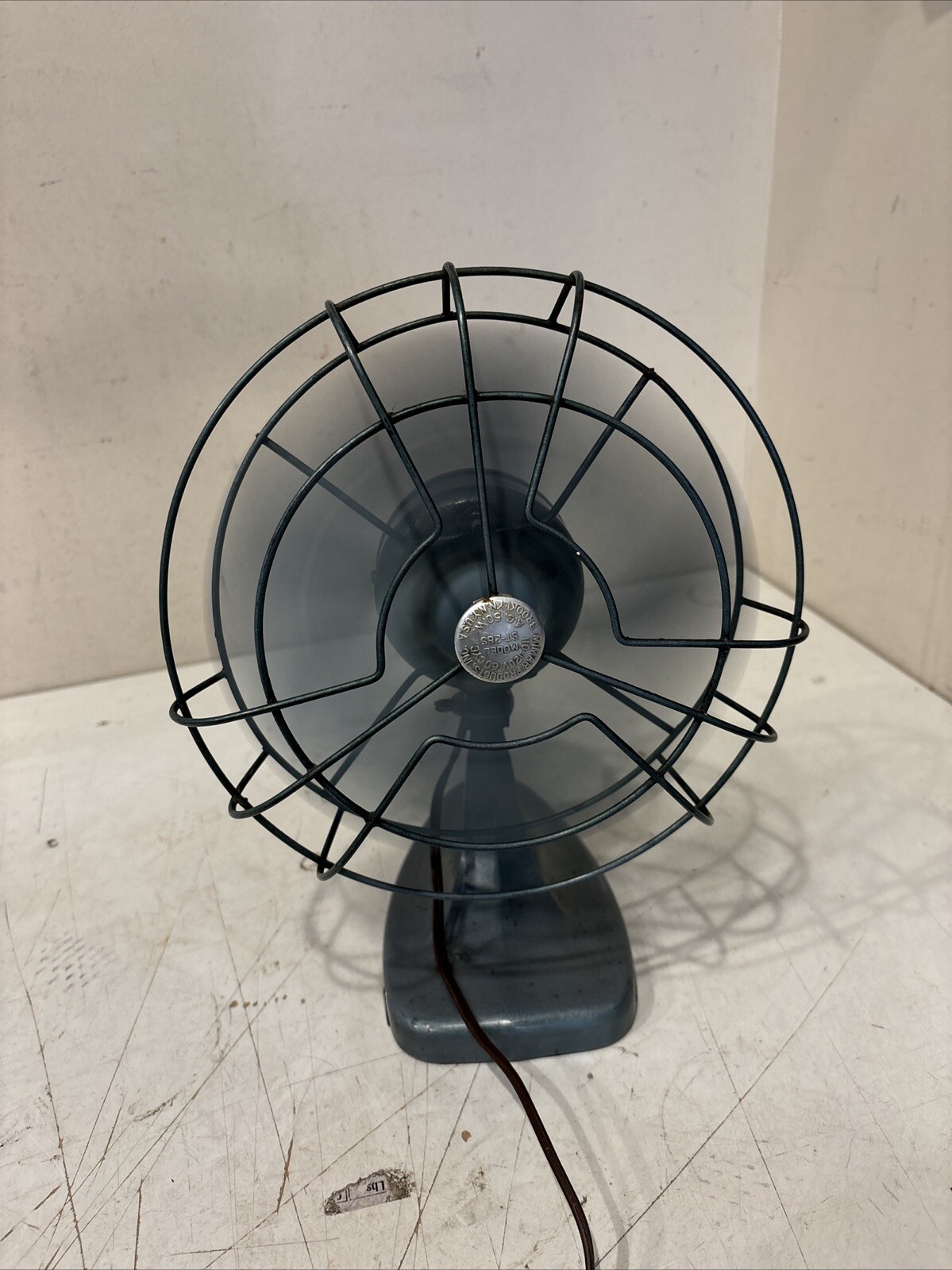Vintage Mimar Products Desktop Fan Adjustable Tilting Model ST-28S-Working