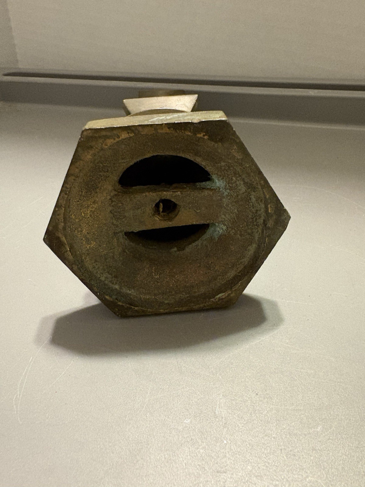 Architectural Salvage Heavy Solid Brass 8″ Tall