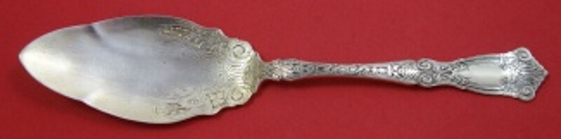 Berain by Wallace Sterling Silver Jelly Cake Server 8 1/4″ Antique