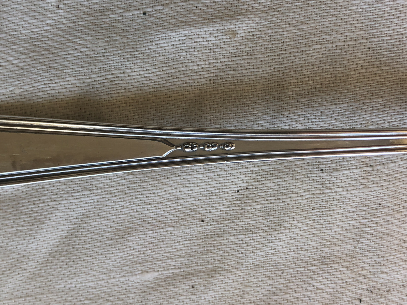 Gorham Vanity Fair Pattern Ice Cream Fork 5 3/8″ Silverplate 1923 Free Shipping!