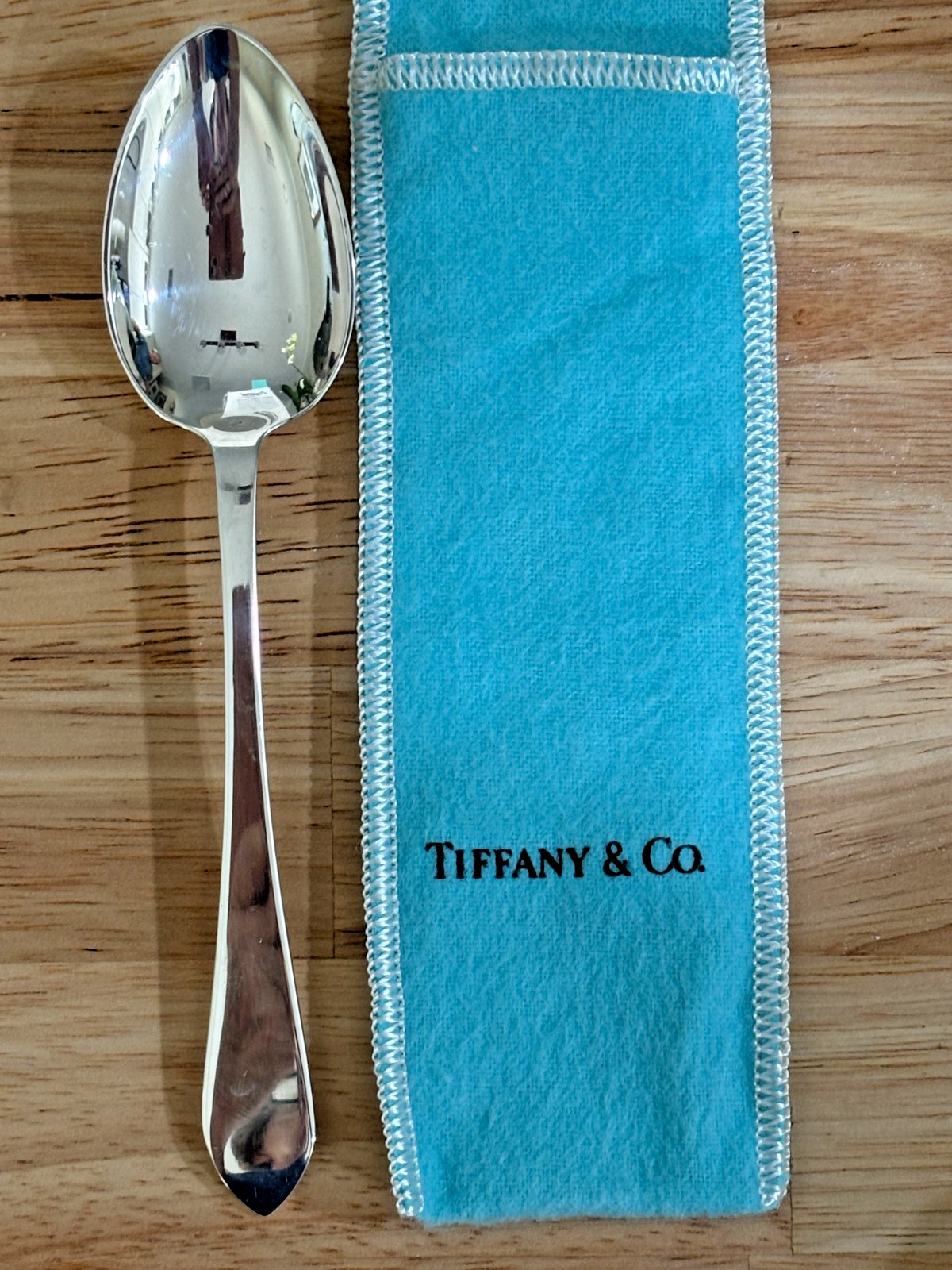 Tiffany & Co. Faneuil Sterling Silver Flatware 6″ spoon
