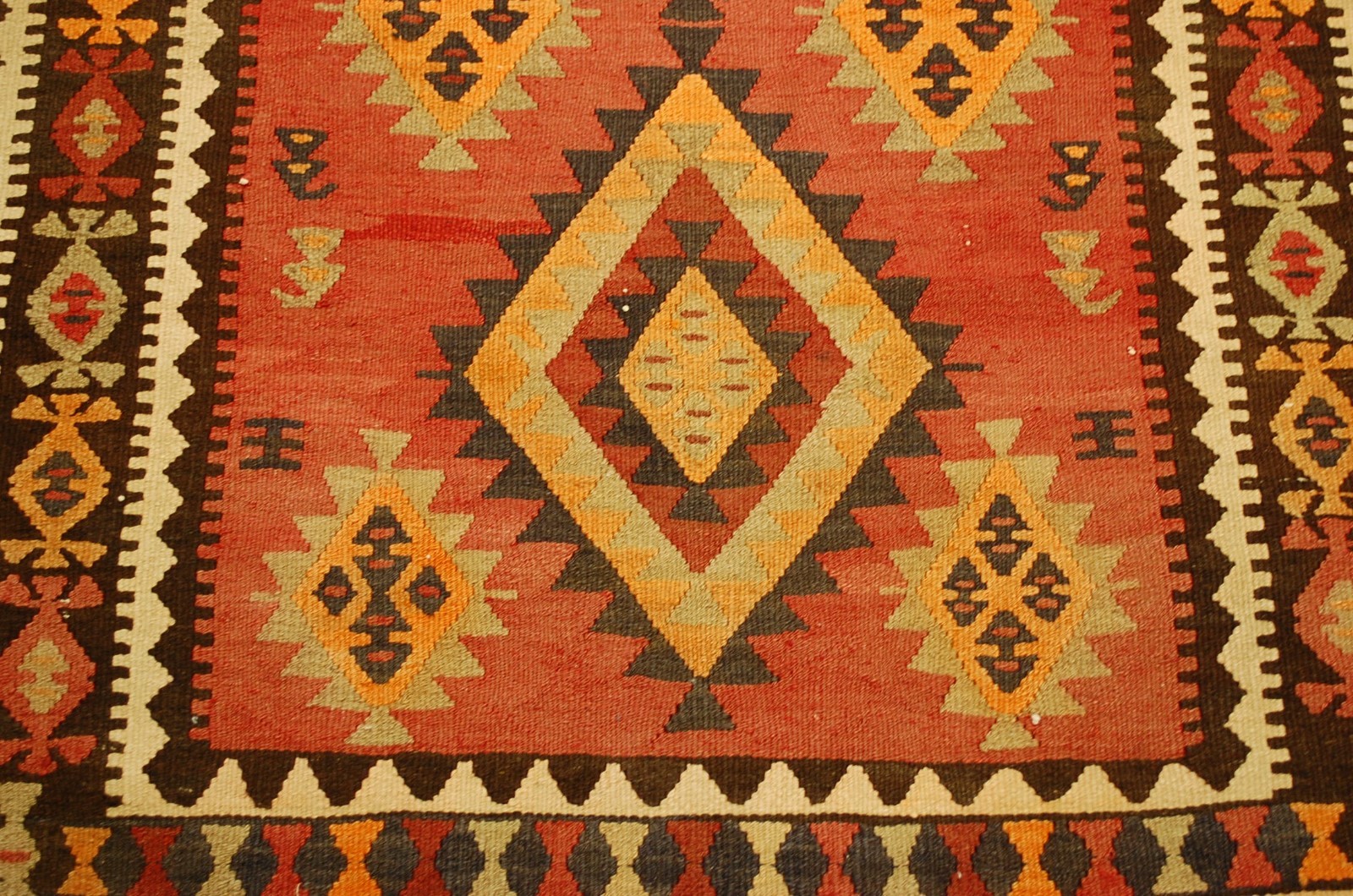 c1920s ANTIQUE VERY FINE WOVEN RARE SIZE CAUCASIAN KILIM FLAT WOVEN RUG 3.9×14.5