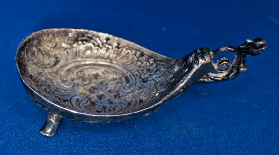 Sterling Silver Tea SPOON Caddy