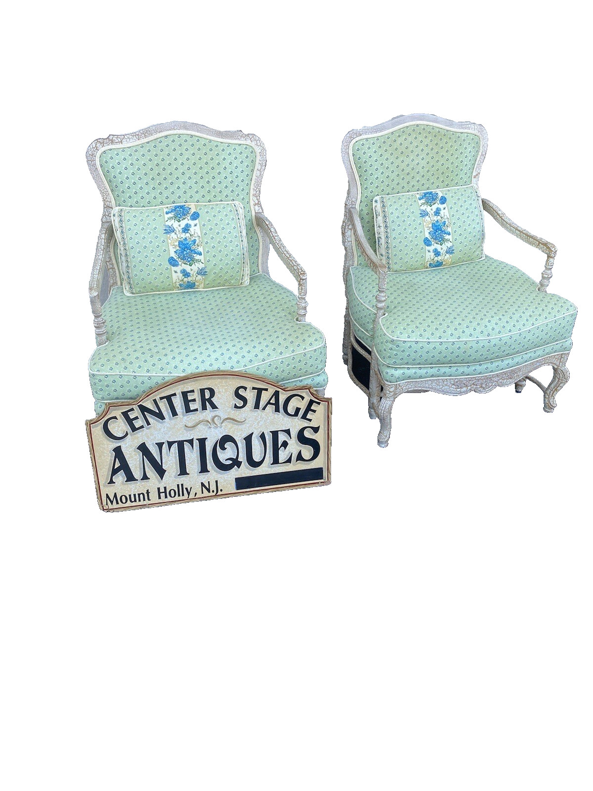 65139 Pair QUALITY Hand Made ROBB STUCKY Decorator Armchair Chair s