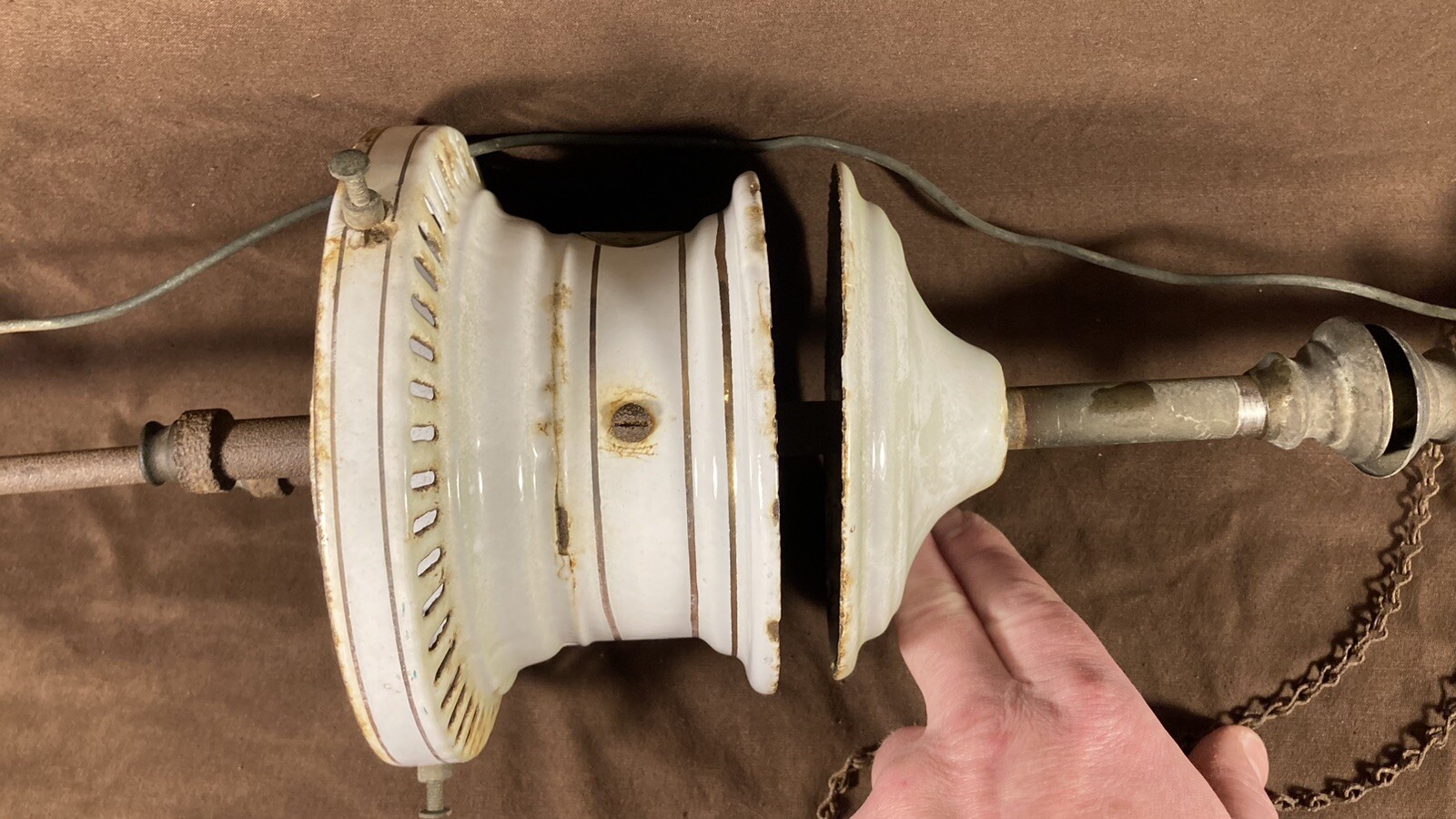 Wizard Quicklit Nagel Chase Gasoline Kerosene Arc Lamp Light Antique Very Rare