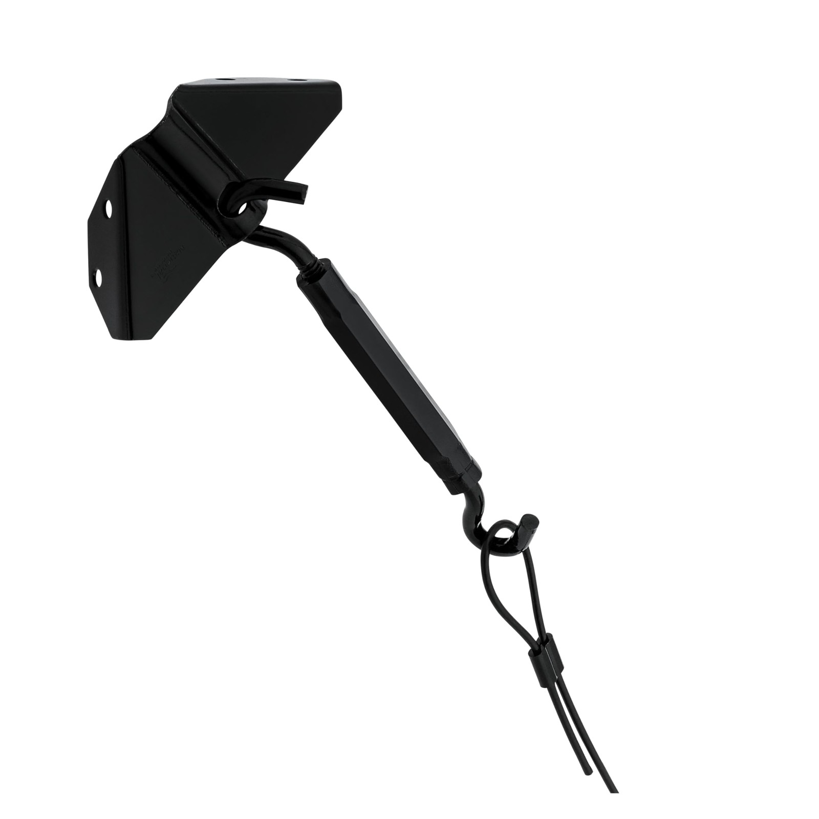 National Hardware N166-004 Anti-Sag Gate Kit, for Exterior Use, Black