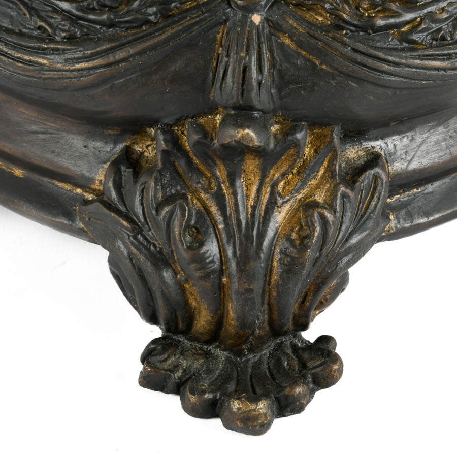 Cast Metal Footed Pedestal Base