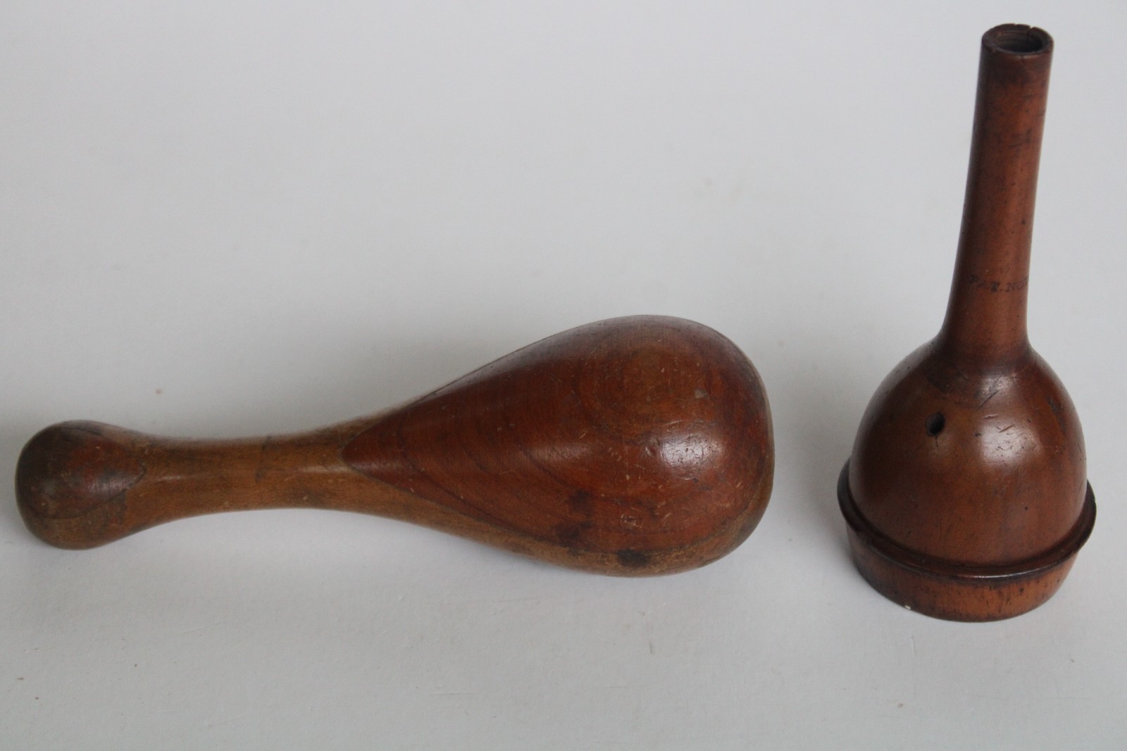 Antique 19th Century Wood Harley’s Sewing Darning Sock Darner Tools