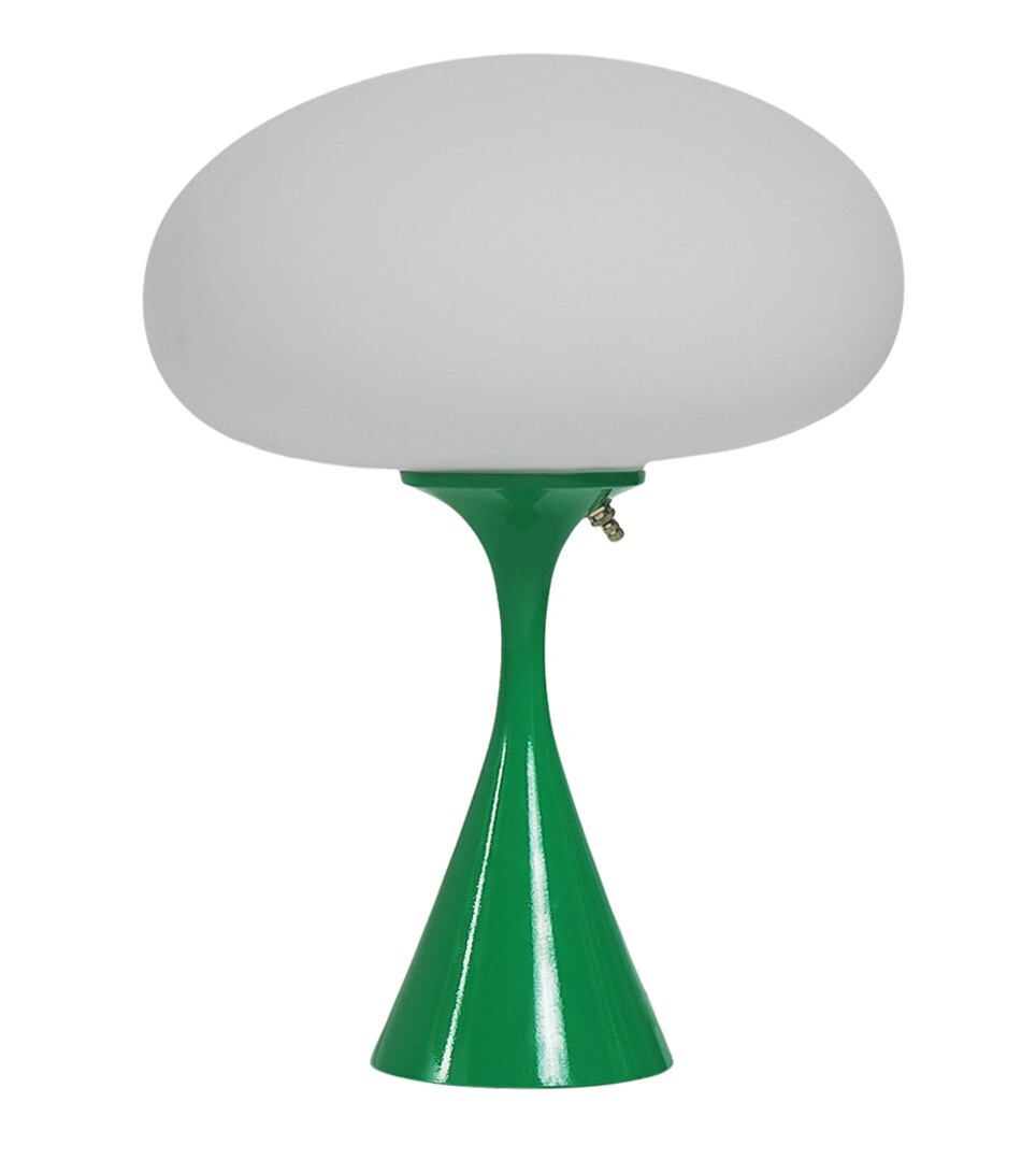 Laurel Mushroom Lamp Glass Replacement Shade Globe Mid-Century Modern Retro