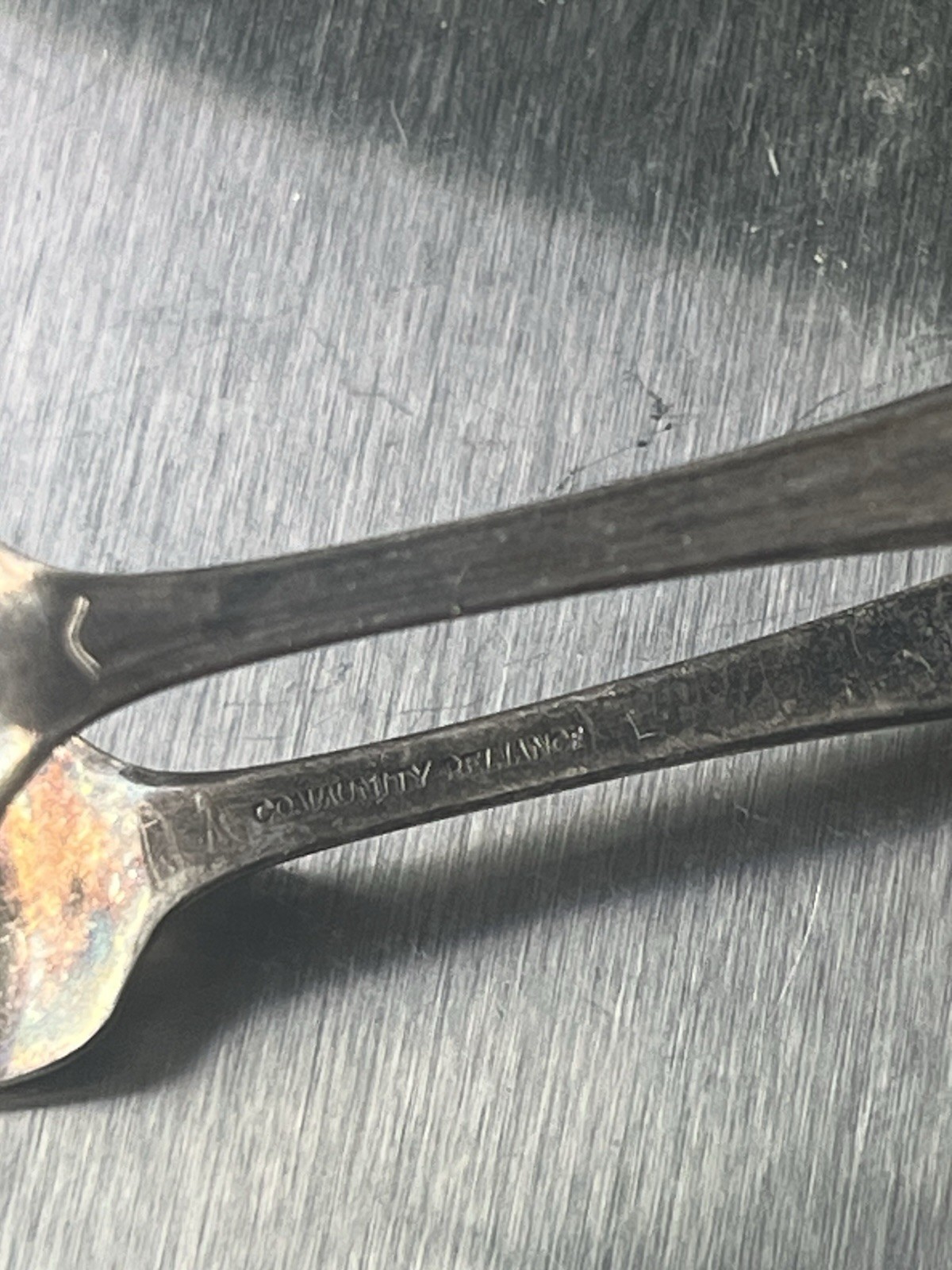 Antique Oneida Community Reliance EXETER Silverplate 3.5” Tongs 1913