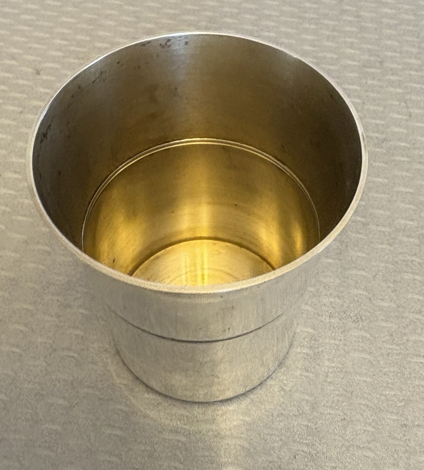 Tiffany and Co Makers Sterling Silver Shot Glass Jigger 2” Cup 23888 mono RCL
