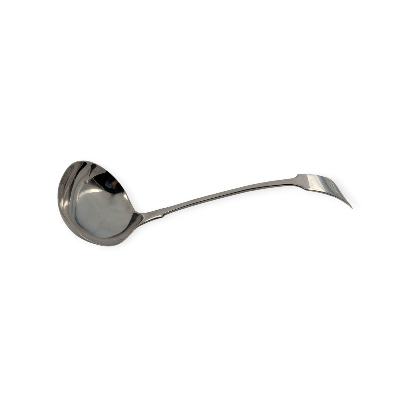 Soup Ladle ~ Plain Pattern by Atkin Bros Silverplate Flatware No Mono 11.5″