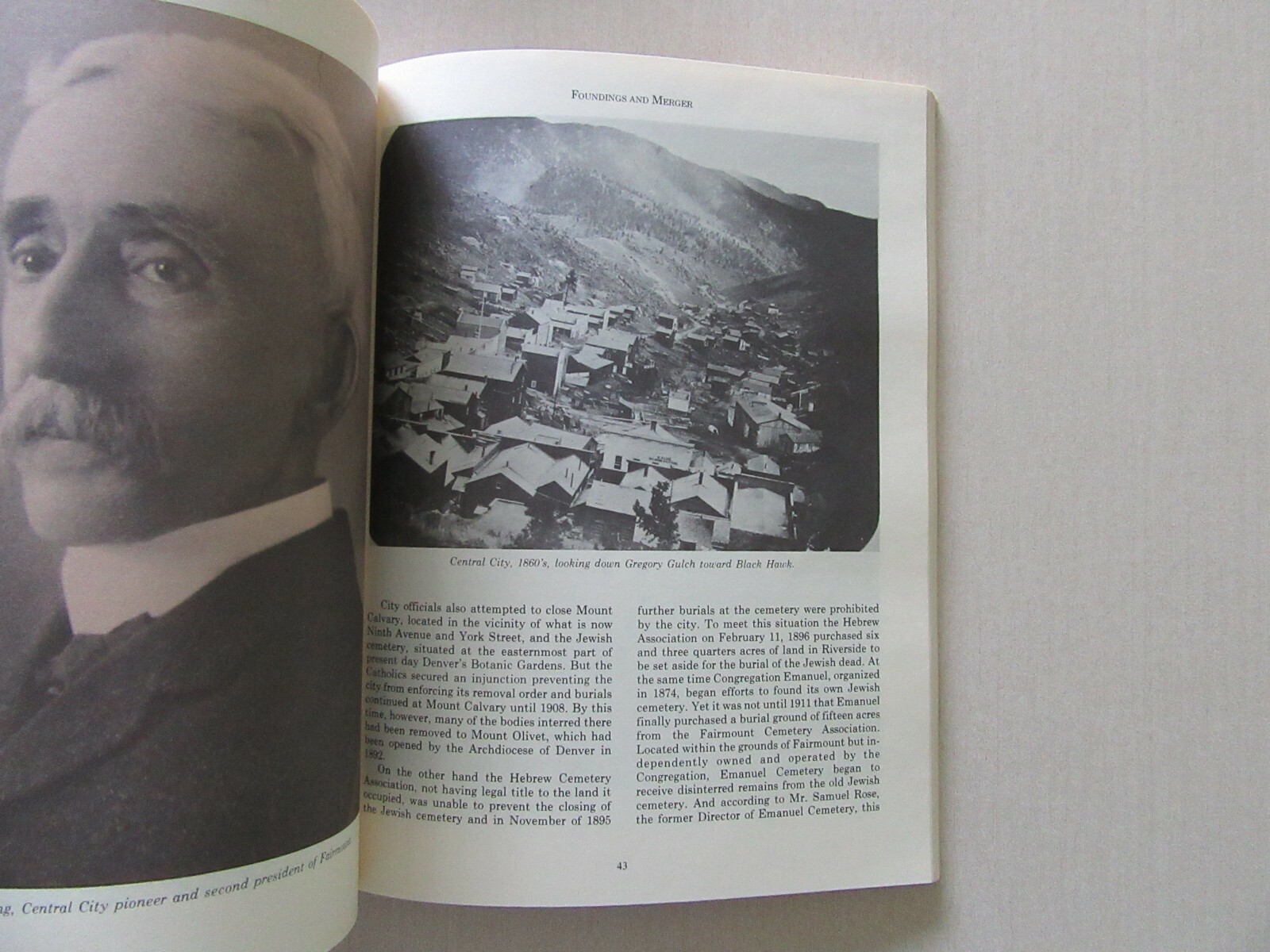 Fairmount & Historic Colorado by David Fridtjof Halaas – Denver, 1976 – Signed