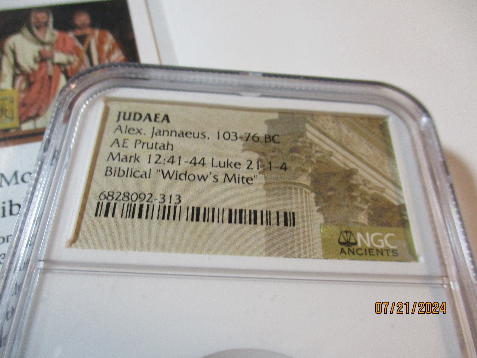 NGC WIDOWS MITE AE PRUTAH 103-76 BC 313