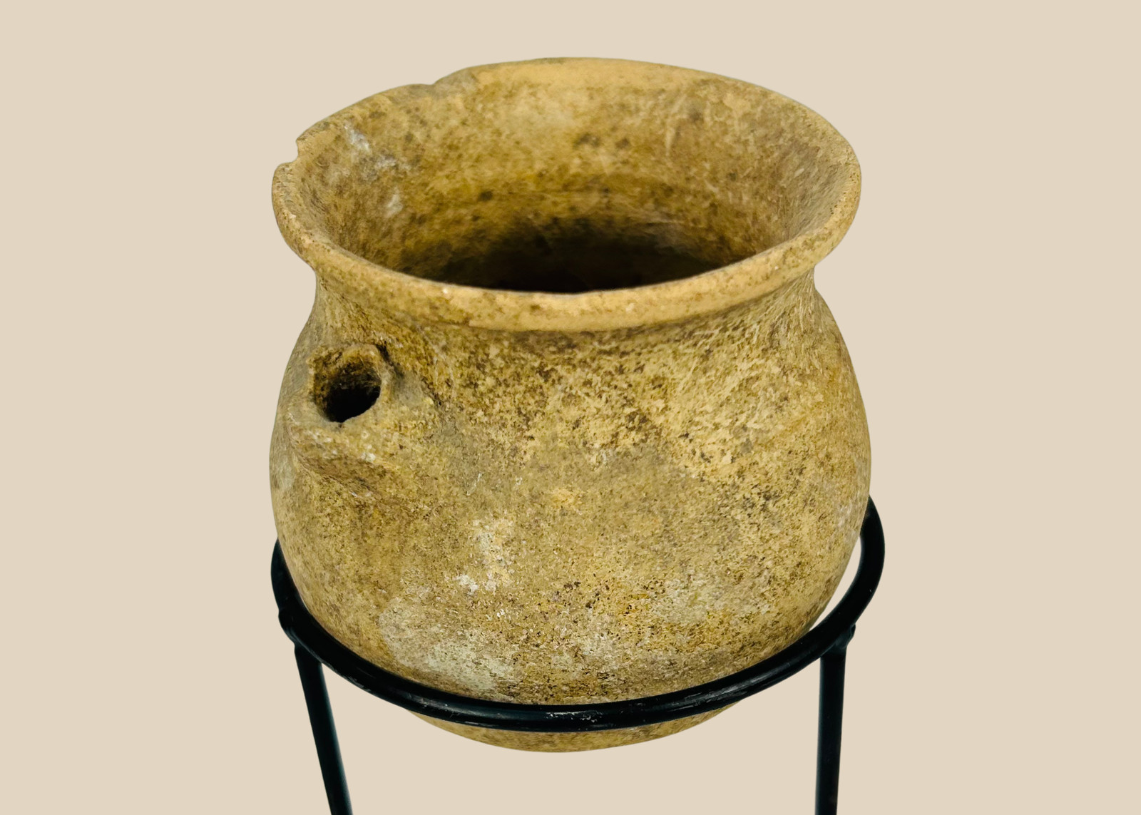 Roman Imperial | Terracotta Vessel with Flared Rim | Circa 1st–4th Century CE