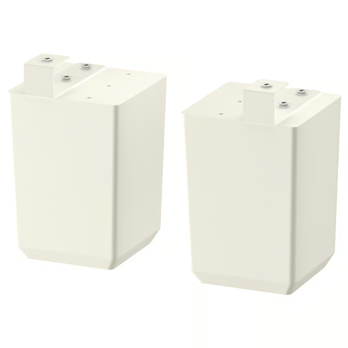 2 pack Leg, off-white, 4 “