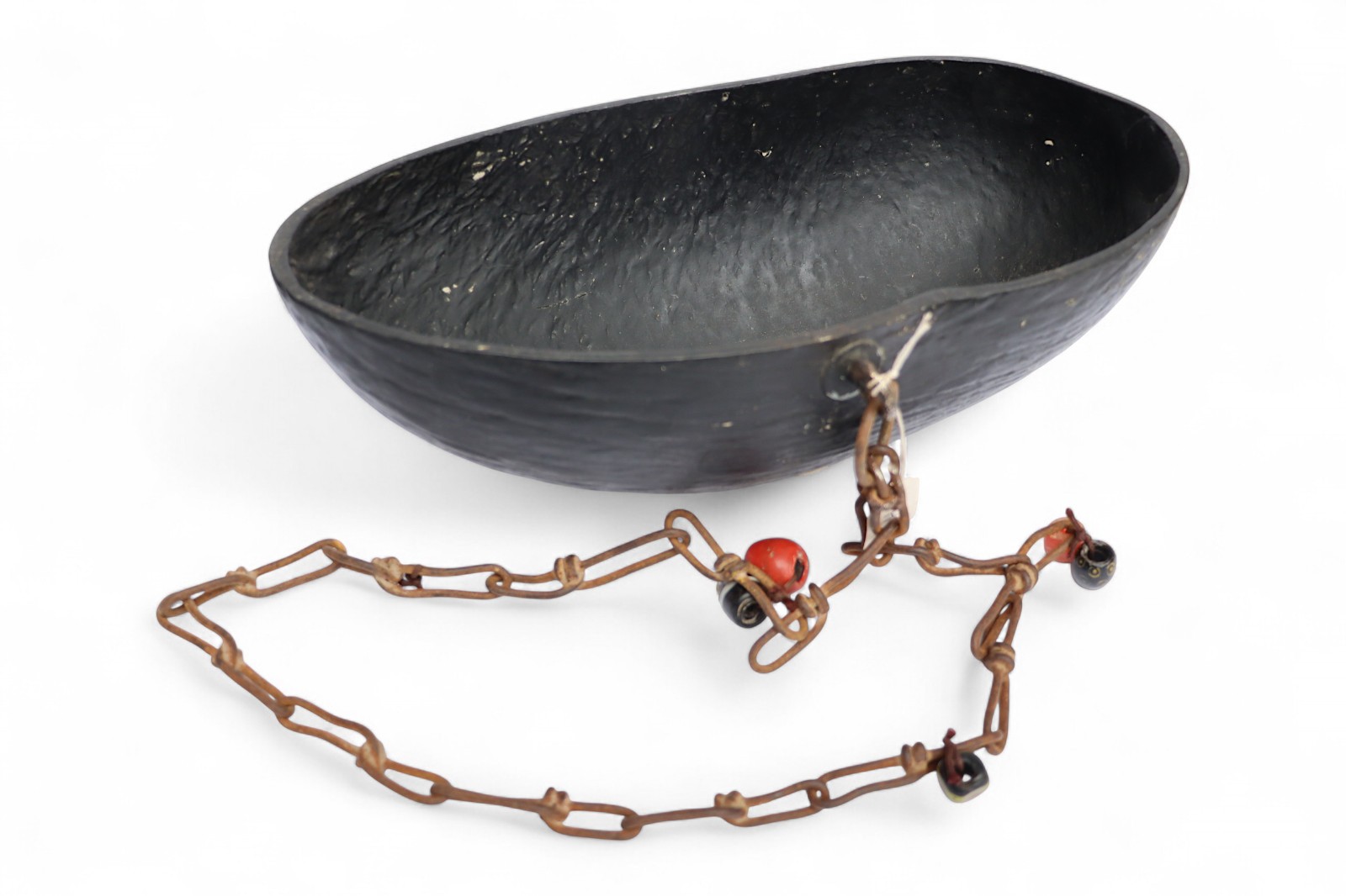 islamic Kashkul Kashkool Begging Bowl Sufi Dervash Coco de mer No:H