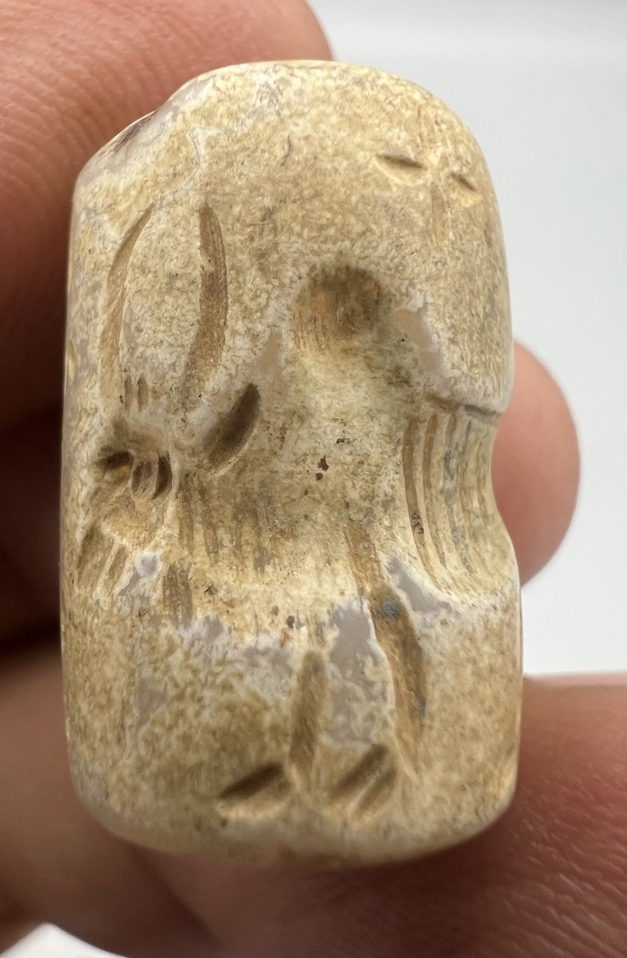 Authentic Ancient Indus Valley Seal Harappa Carnelian Seal Amulet 1000 BC