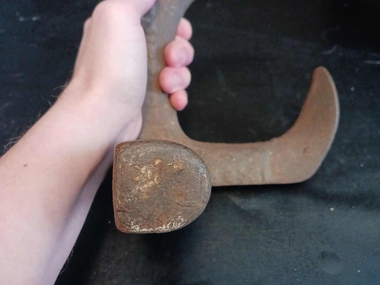 Vintage Cast Iron Shoe Anvil Boot Cobbler Repair Tool Register Brand 2 Horn