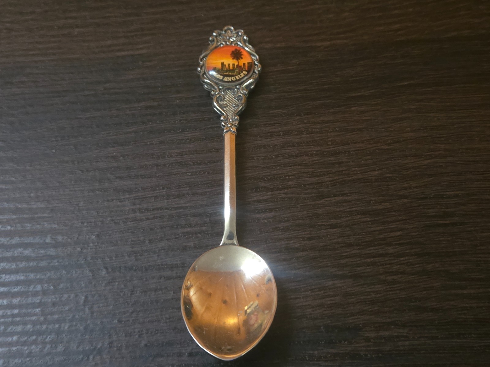 Vintage Los Angeles Souvenir Spoon Silverplated Cameo Perfection Plate Australia