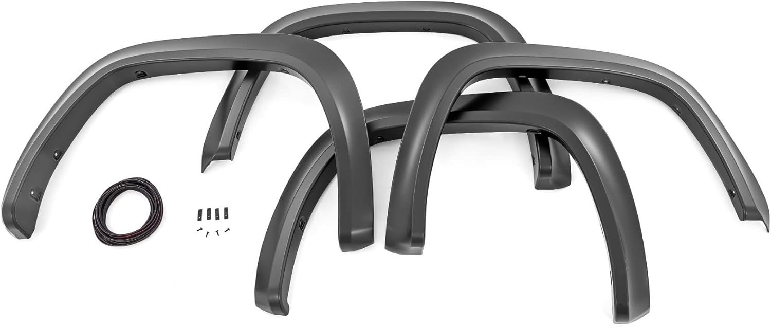 Rough Country Sport Fender Flares for Toyota Tundra (2022-2026) – 1″ Tire Cov…