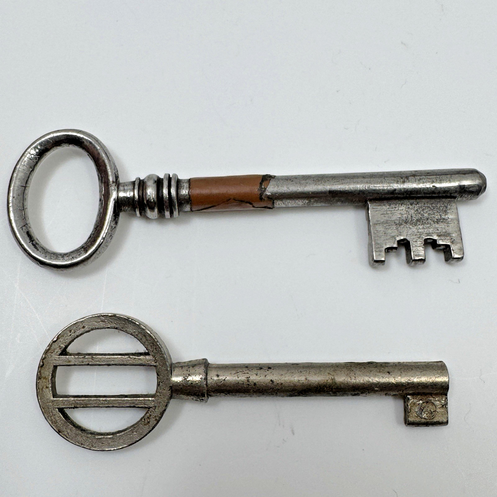 Vintage Antique Skeleton Key Lot 20pc Corbin 1887 Patent Luggage Clock Door