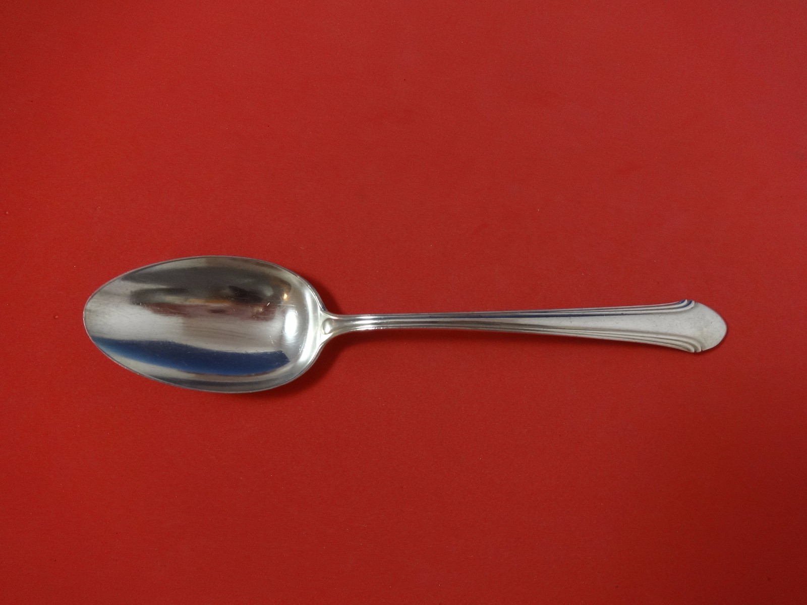 Romantique by Alvin Sterling Silver Serving Spoon 8 1/2″
