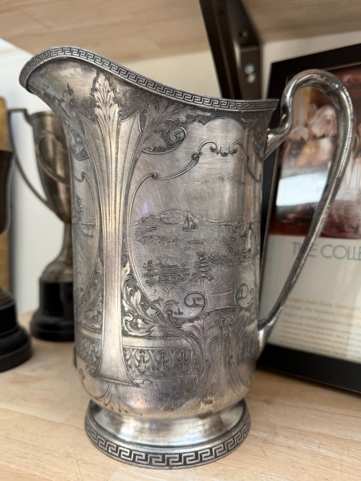 Antique Silver Plate ~ Hartford Sterling Co ~ Circa 1910 – Pitcher