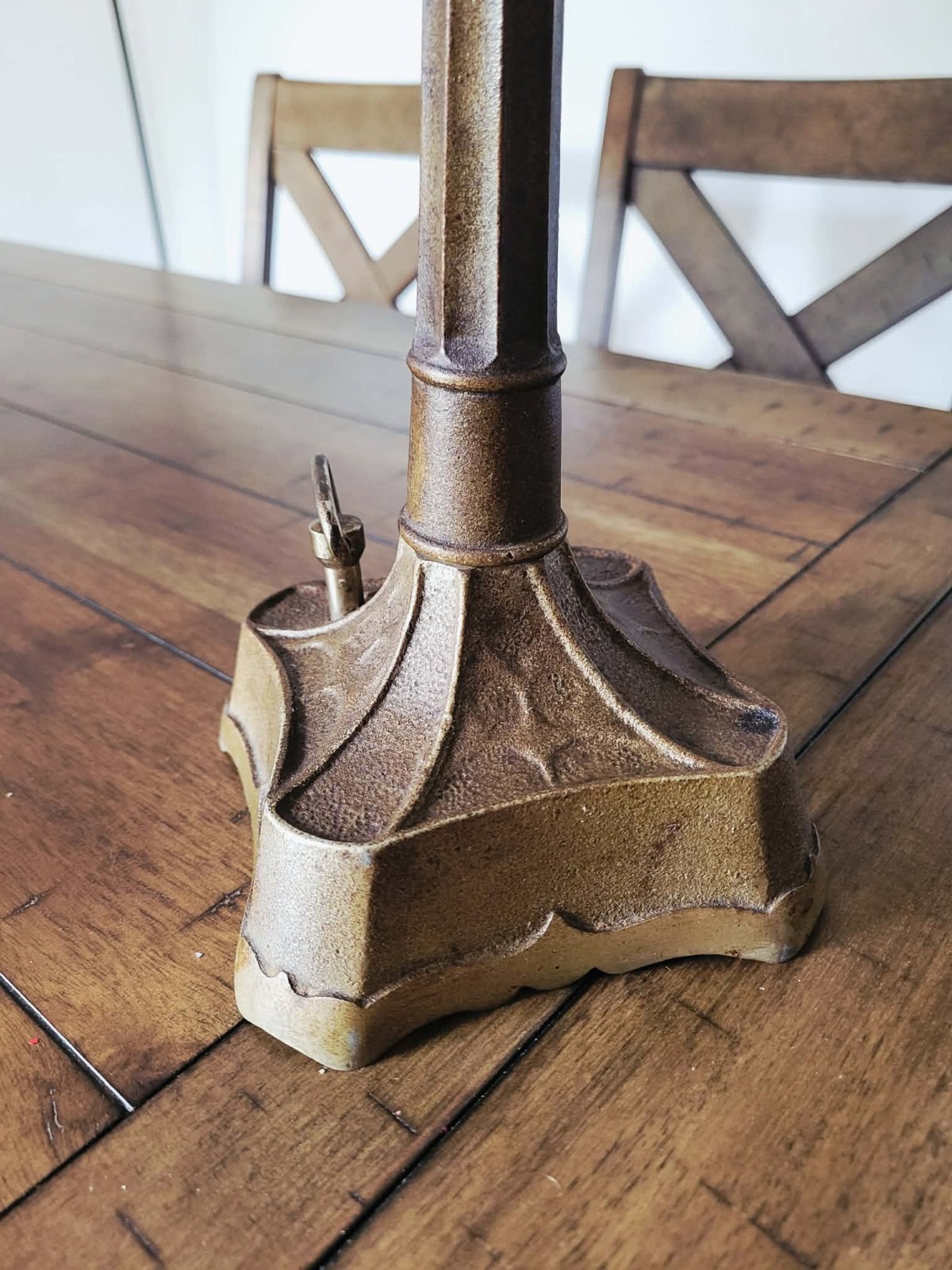 Antique Circa 1892 National Shoo Fly Fan Clockwork Wind Up Fan