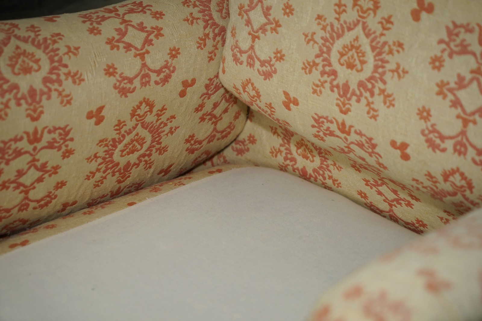 PAIR OF GEORGE SMITH CHELSEA FLORAL UPHOLSTERED HOWARD & SON’S STYLE ARMCHAIRS