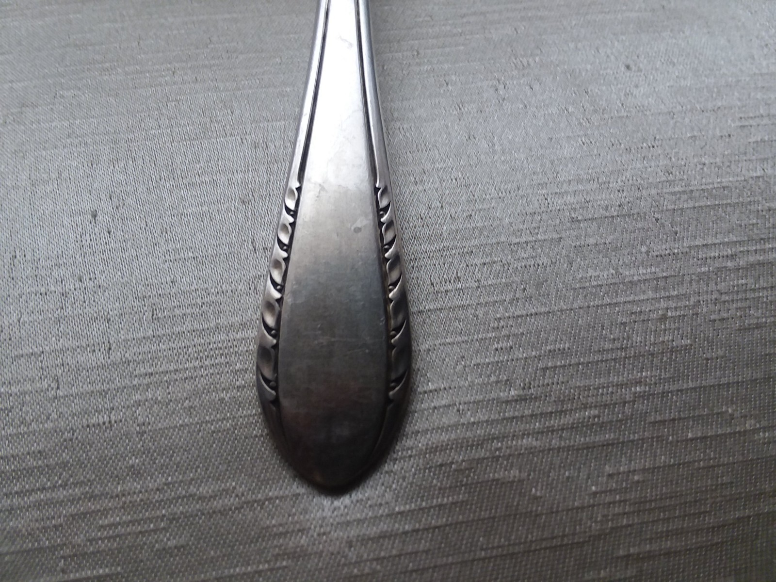 8 International Holmes & Edwards FIRST LADY Silverplate Tablespoon 7″L 1933