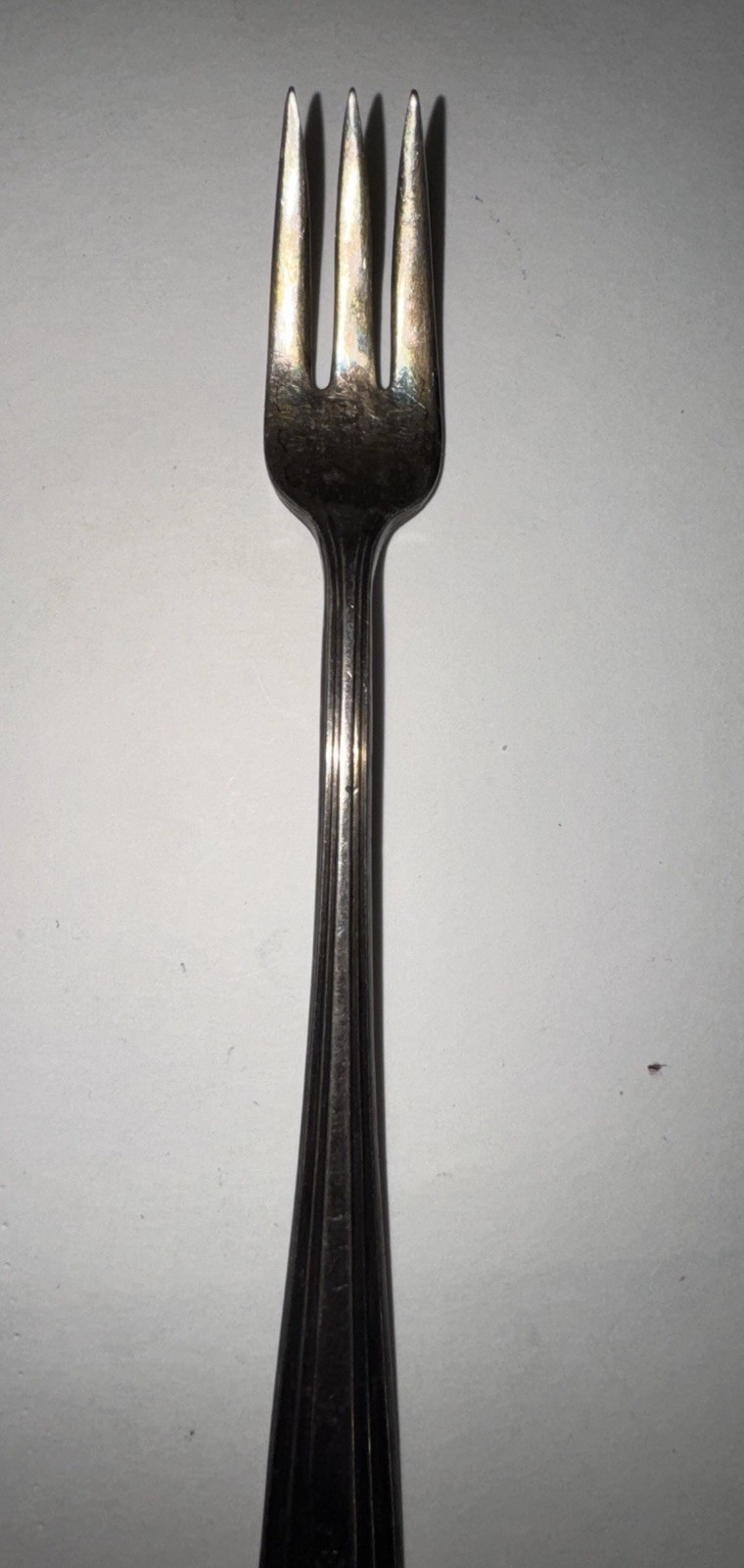 VTG INTERNATIONAL SILVER AVON SILVER PLATE COCKTAIL SEAFOOD FORK 1940