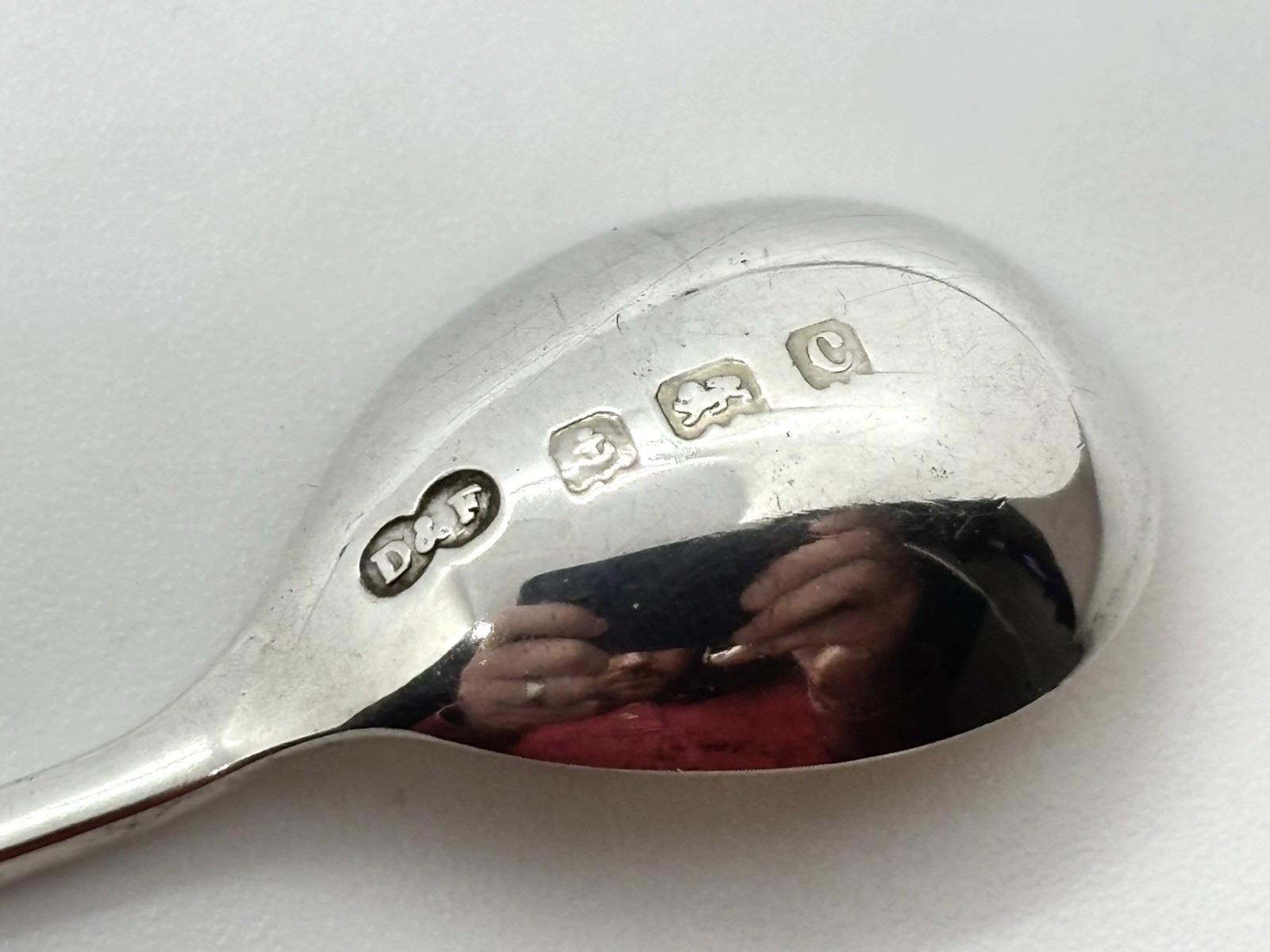 Antique Sterling Silver Salt / Condiment Spoon with Gilt Bowl – Deakin & Francis
