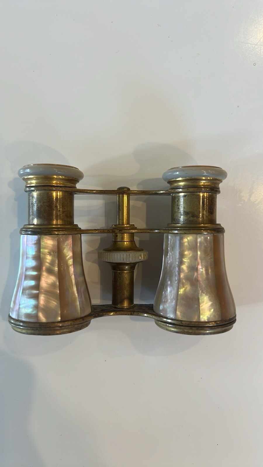 Vintage/Antique Rainbow Mother Of Pearl Opera Binoculars By Lemaire Paris