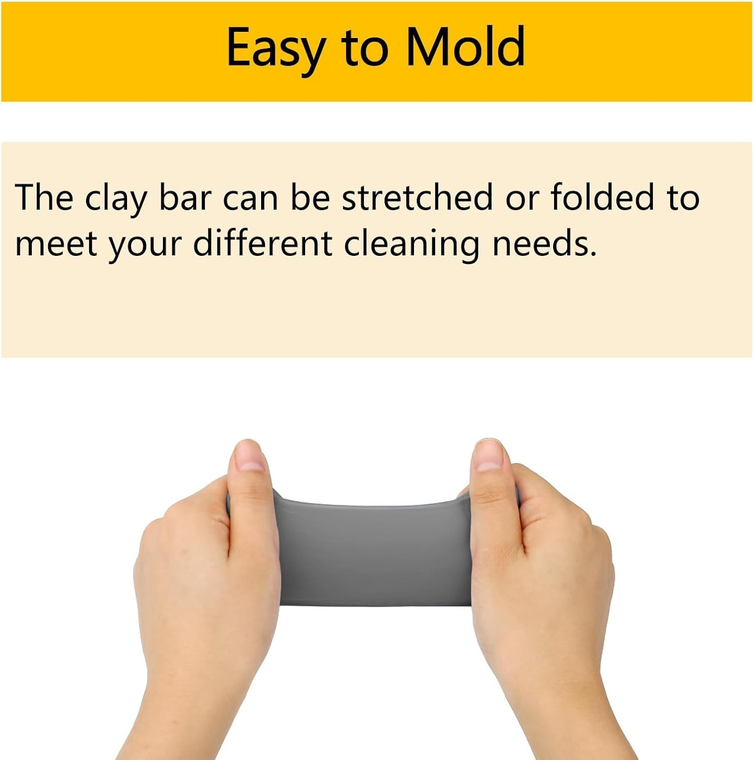 Magic No Scratch Car Clay Bar Kit – 4 Pack 400g for Ultimate Cleaning Efficiency