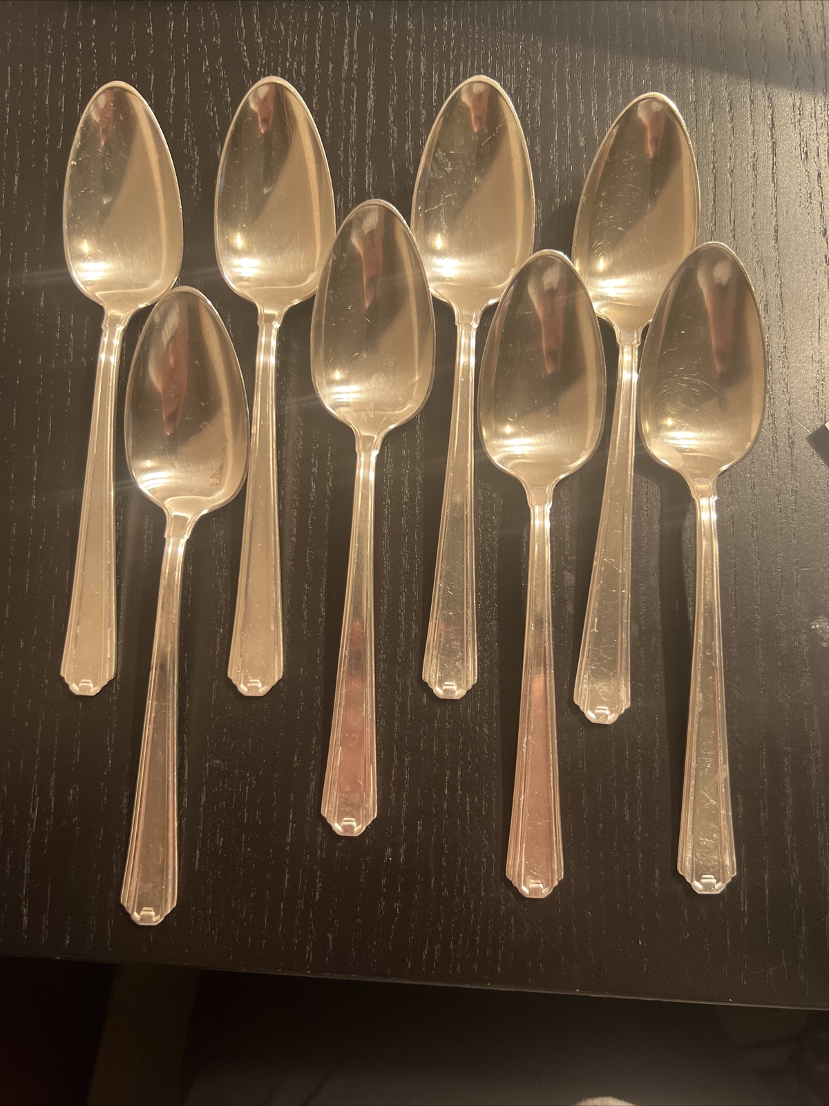 Alvin Dawn Stainless Flatware Set 36 Pieces Silverplate Silverware
