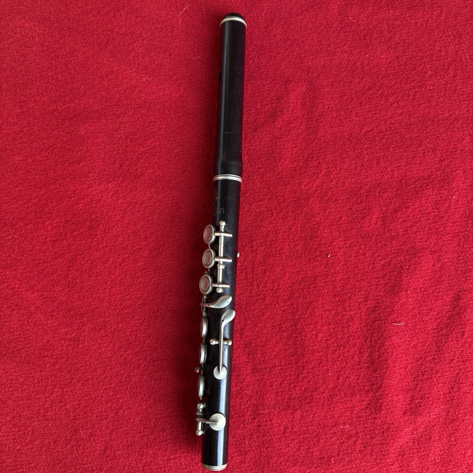 V.K.S.(KOHLERT) ROSEWOOD PICCOLO FLUTE IN D