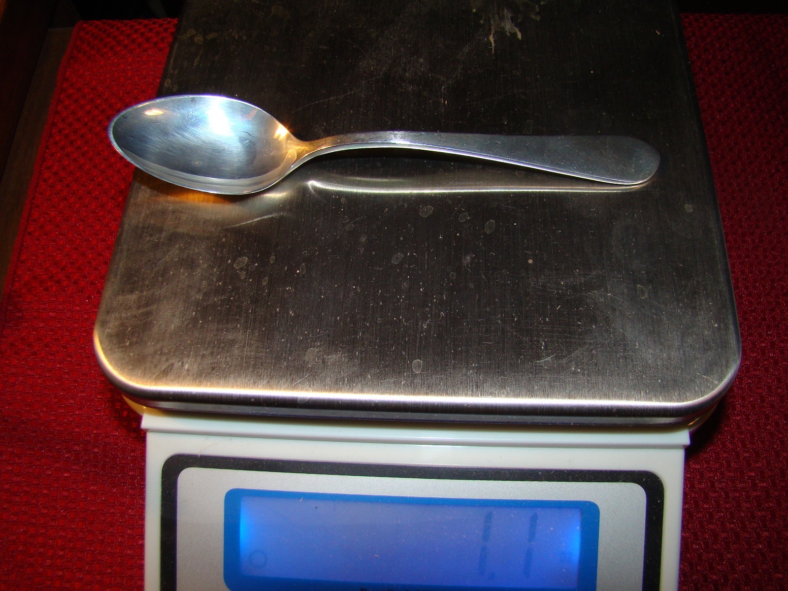 KIRK STIEFF STERLING SILVER BETSY PATTERSON PLAIN TEASPOON NO MONOGRAM