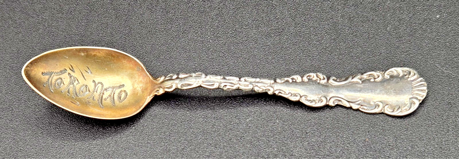 Toronto Sterling Silver Souvenir Spoon 3.75 Inches