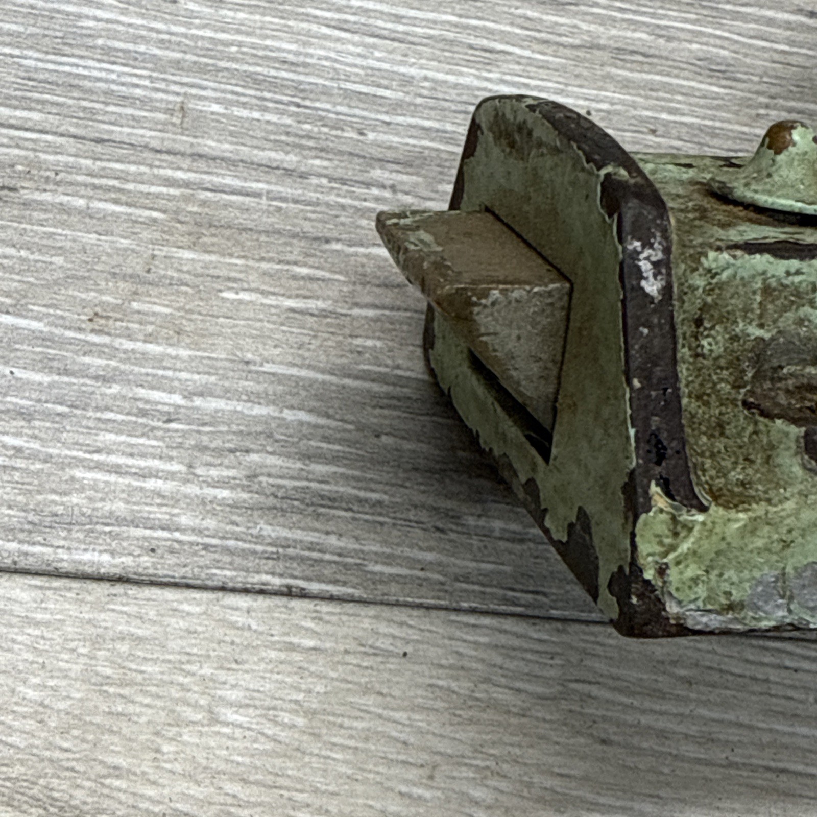 Antique c1920s Deadbolt CORBIN Lock Apartment Door Manual Twist Turn Lock Works