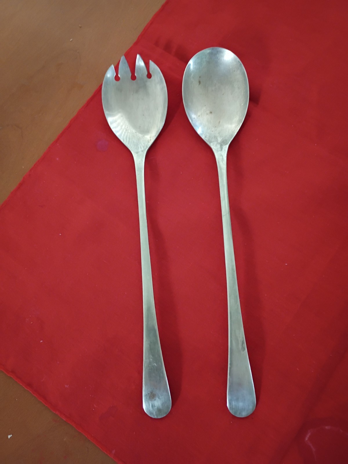 silver plated flatware, small mixed lot