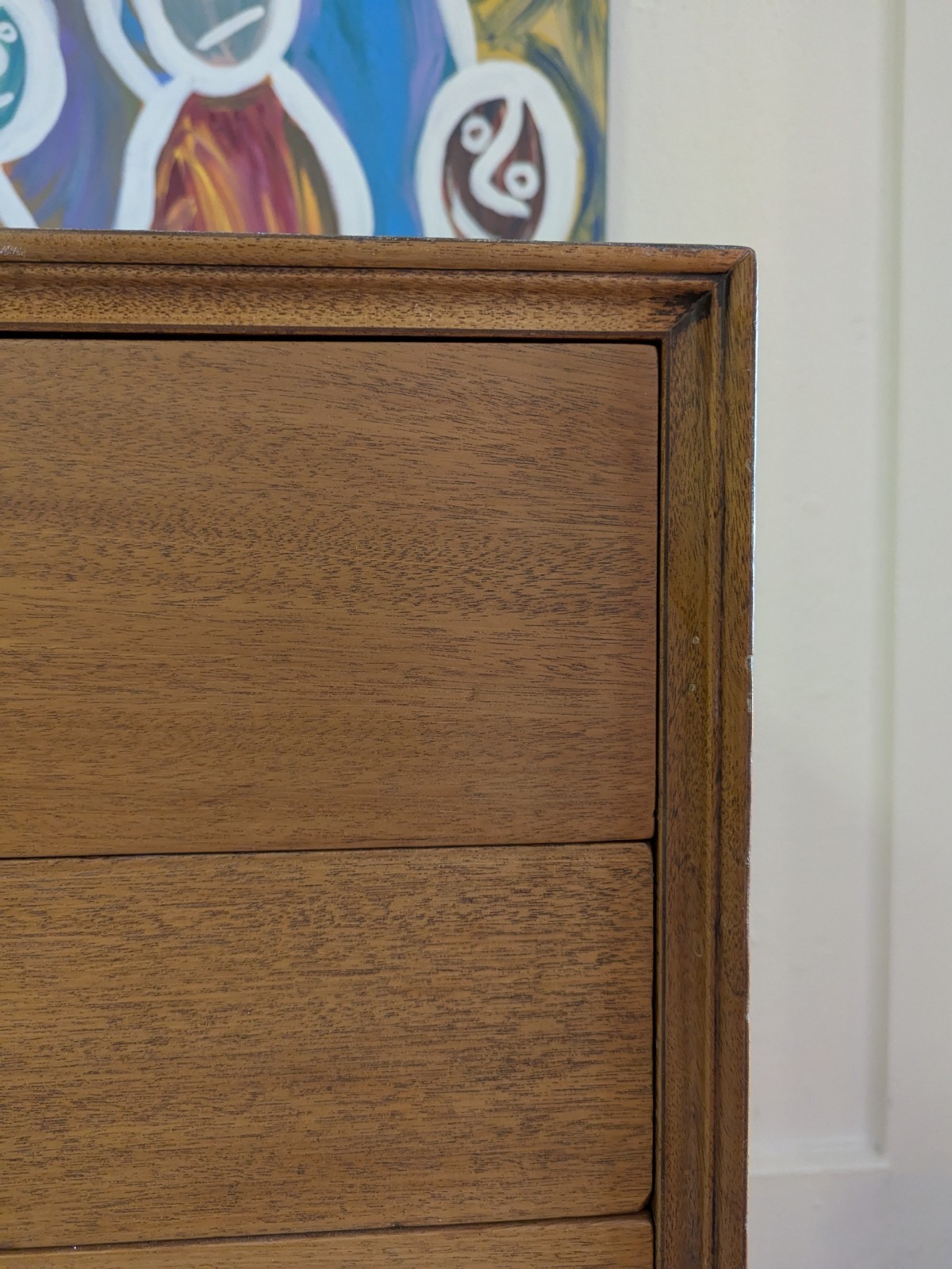 🤩 Tommi Parzinger 🔥 Charak Vintage MCM ❤️ Mahagony Dresser Chest Sideboard 😲