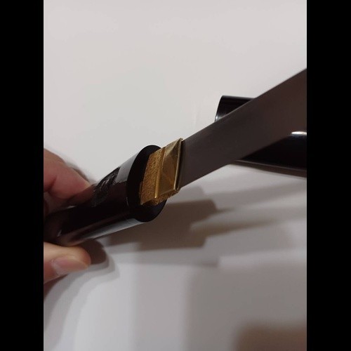 Tanto 短刀 “ Yukimitsu ” 行光 Japanese Real Sword 21.3 cm Koshirae Antique Samurai
