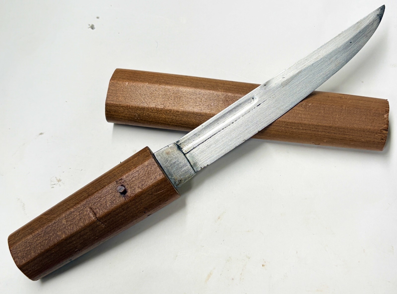 Antique Japanese tanto with sirasaya koshirae