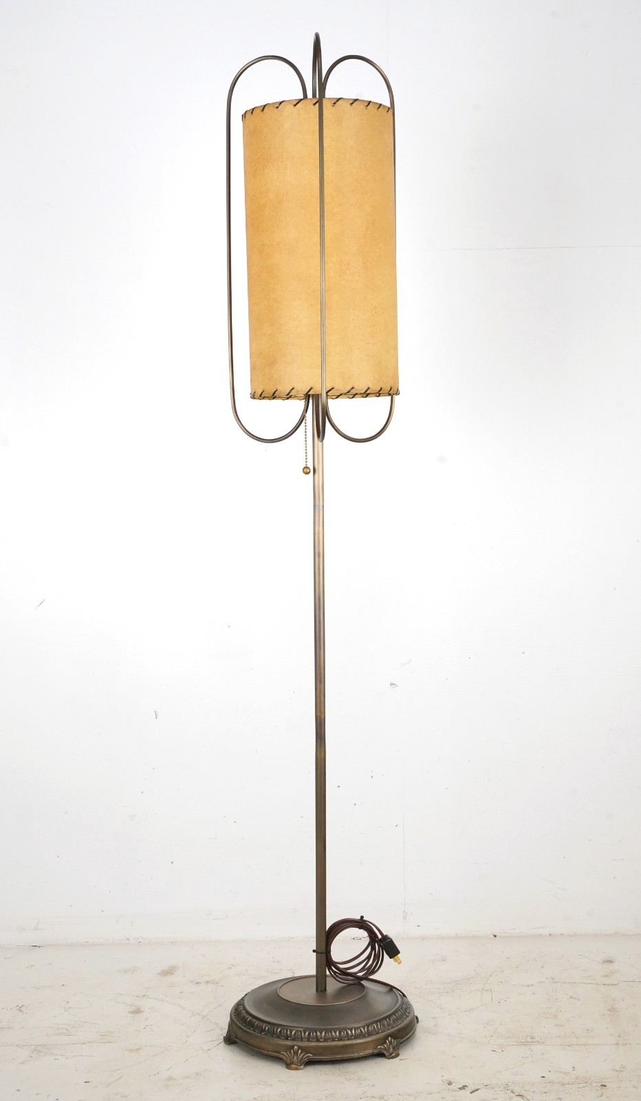 Restored Mid Century Modern Floor Lamp
