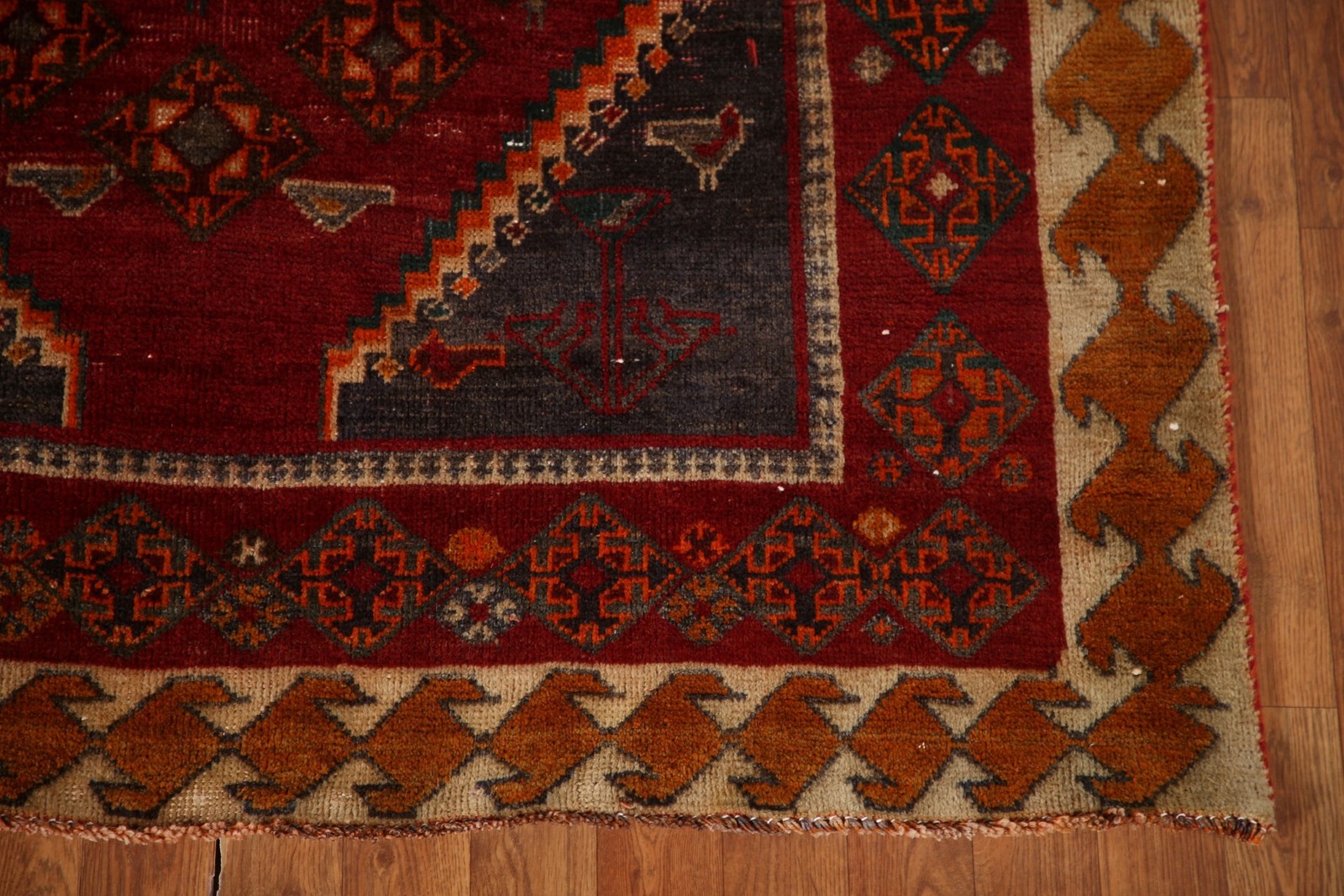 Vintage Home Decor Area Rug Wool Hand-knotted Tribal Traditional Carpet 5×8