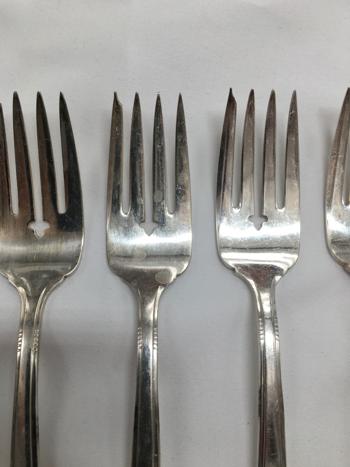 50 Pieces Tudor Plate Oneida Community 1926 Elaine pattern Art Deco Flatware