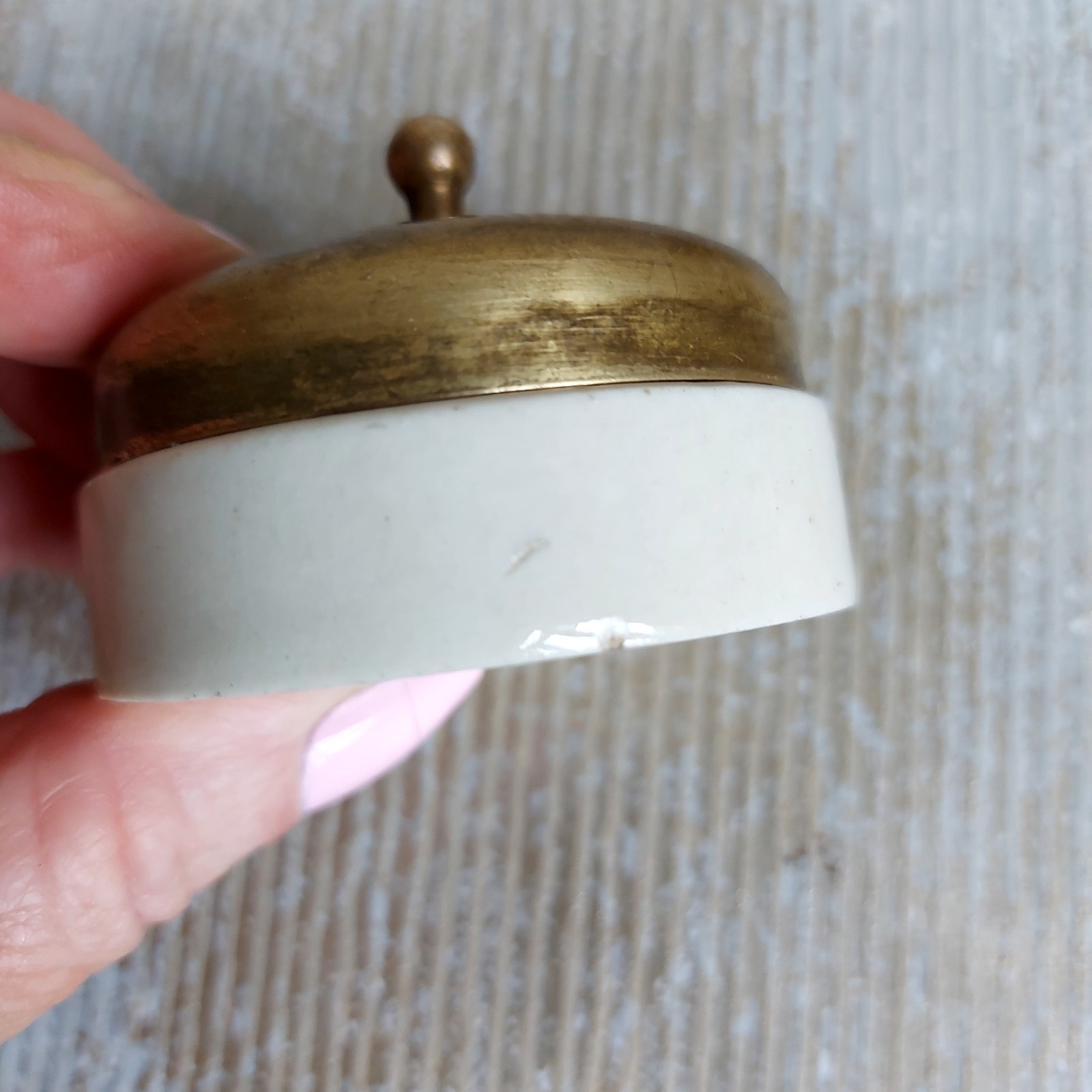 3 ANTIQUE ART DECO PORCELAIN BRASS DOLLY LIGHT SWITCHES CRABTREE & OTHERS JOBLOT